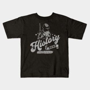 WW2 History Nerd Kids T-Shirt